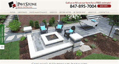 Desktop Screenshot of pavestonebrickpaving.com